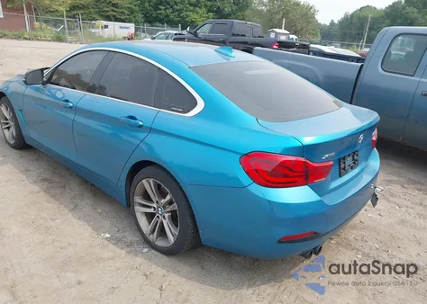2018 BMW 430I Gran Coupe xDrive из США, поврежденный, VIN WBA4J3C52JBB97377
